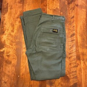 Stan Ray Men's Tapered Fatigue Pants in Army Green
